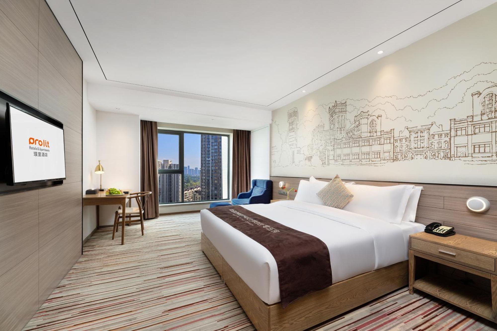 Chengdu Prolit Hotel Eksteriør billede