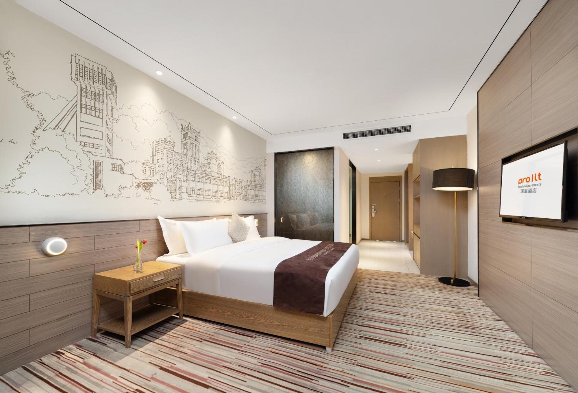 Chengdu Prolit Hotel Eksteriør billede